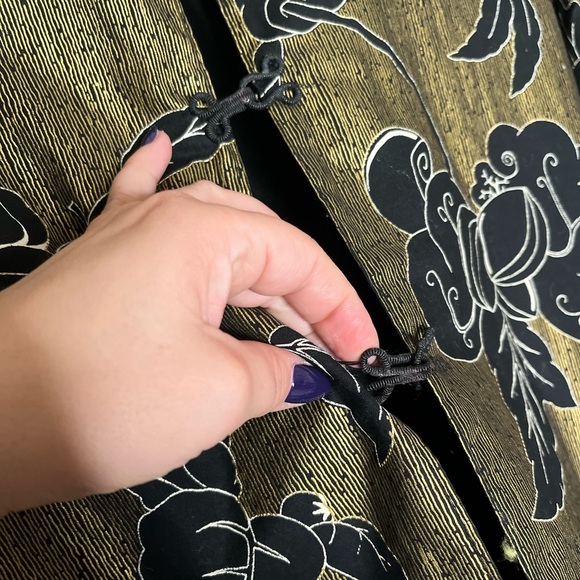 Flower, Bird Print Jacket - Picture 3 of 4